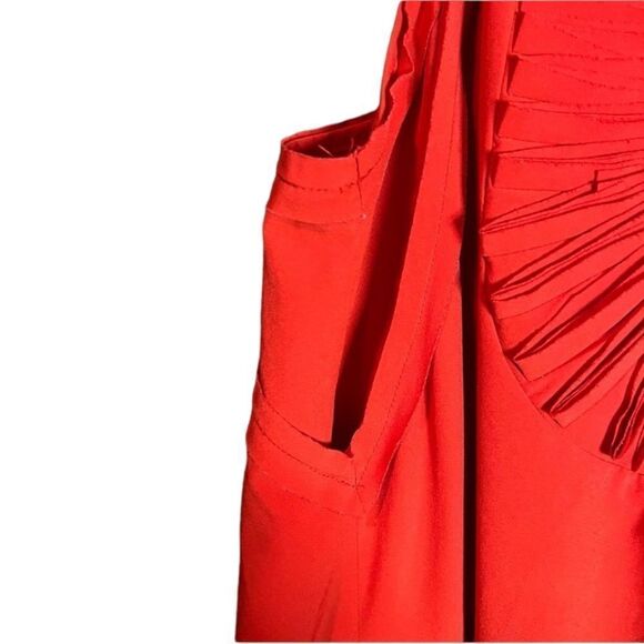 Copper st orangey dress with pockets! - Picture 8 of 10